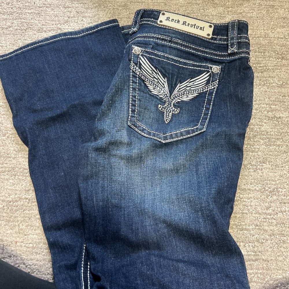 Rock Revival Women's Blue Jeans